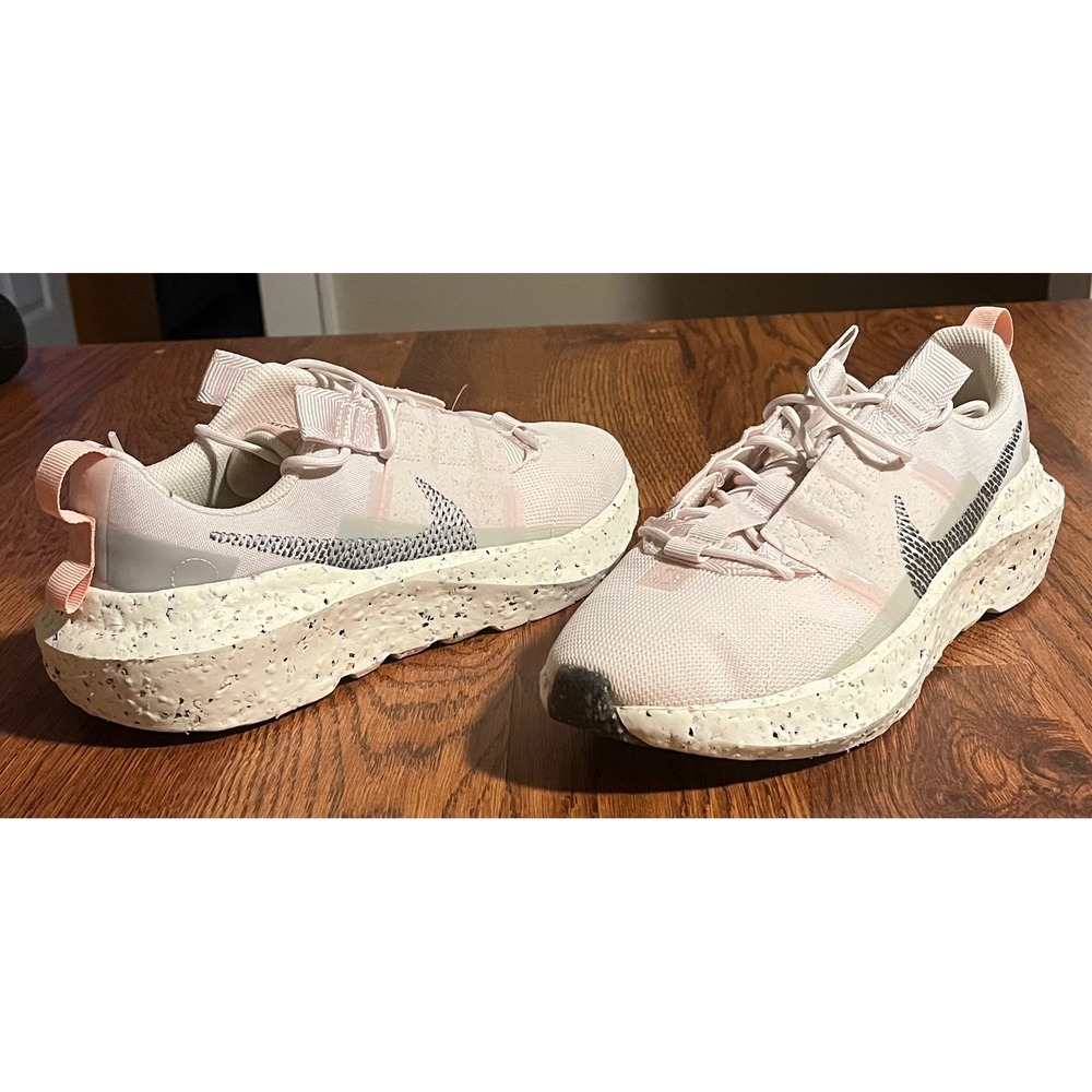 Nike Crater Impact Light Arctic Pink White Womens Running Shoes Size 9